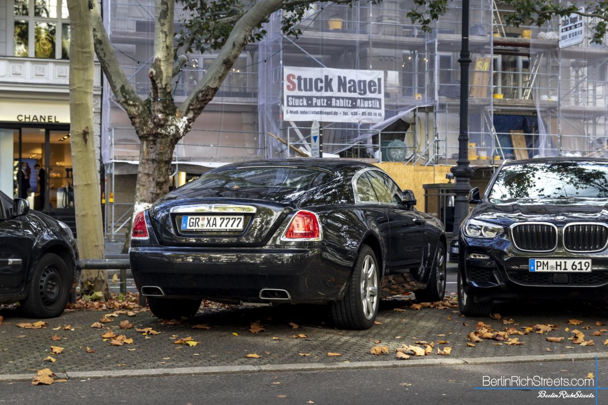 Rolls-Royce Wraith spotted in Berlin — BerlinRichStreets